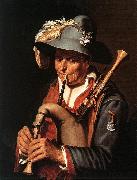 BLOEMAERT, Abraham The Bagpiper ffg oil painting on canvas
